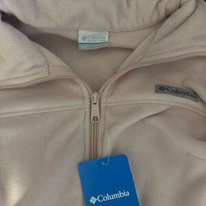 Columbia Soft Pink Fleece Pullover